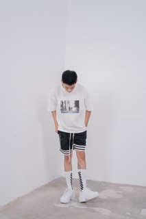 Áo longtee Leon Montana trắng Brocode