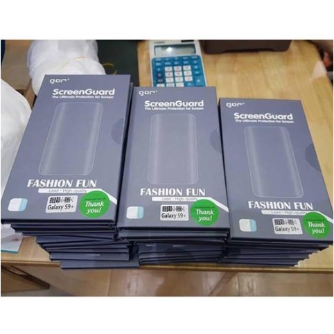 Dán full màn hình hiệu Gor cho Galaxy S9 (combo 4 miếng dán)