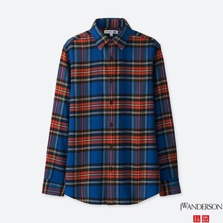 Uniqlo áo sơ mi flannel j.w anderson