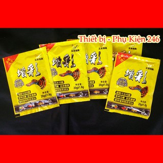 Combo 10 gói thức ăn cá 7 màu siêu mịn