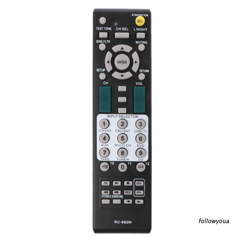 Điều khiển từ xa thay thế cho bộ khuếch đại âm thanh Onkyo RC-682M RC-681M RC-606S RC-607M SR603/502/504 HTR550 HT55S