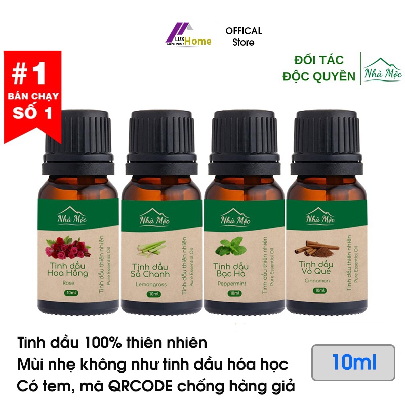 Máy xông tinh dầu mini, khuyếch tán tinh dầu, bổ sung độ ẩm Nano Luxhome