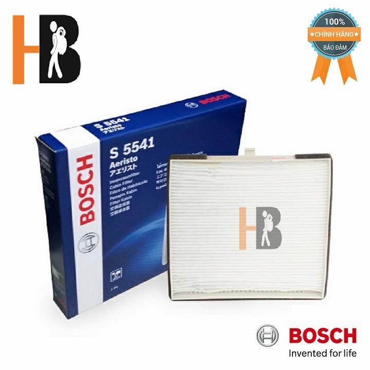 Lọc Gió Điều Hòa BOSCH Aeristo S5541 Dành Cho Xe KIA Morning (04 - 17), HYUNDAI I10 ( 13 - 18),