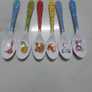 combo 5 thìa ăn dặm cho bé