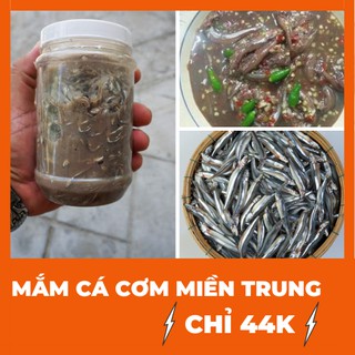 Mắm cái cá cơm - Ngon & Rẻ hơn [Mắm Cá Cơm Dì.Cẩn] đặc sản Miền Trung 0.5kg