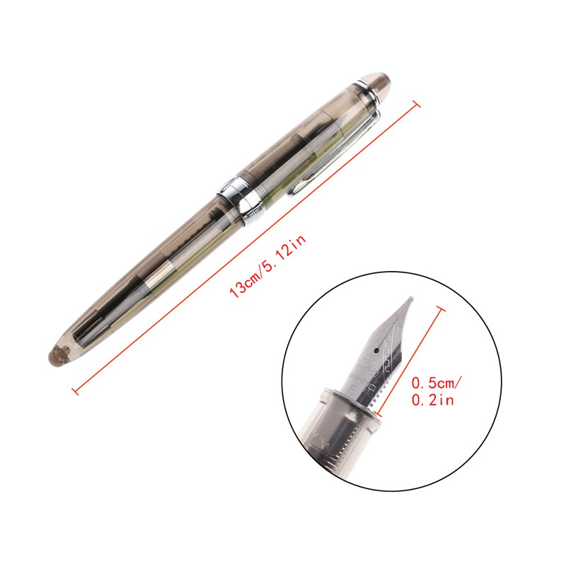 Jinhao 992 Bút trong suốt 0.5mm Văn phòng phẩm Cung cấp Viết công cụ Quà tặng