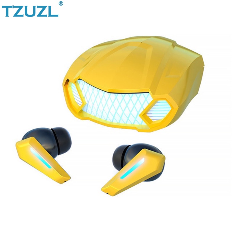 Tai nghe chơi game TZUZL M5 TWS Bluetooth 5.2 có micro và hộp sạc thumbnail