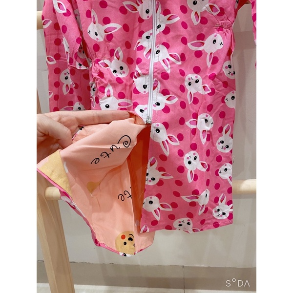 Áo khoác, áo choàng chống nắng dáng dài toàn thân cho bé vải lanh 2 lớp mềm mát cho mùa hè có size đại