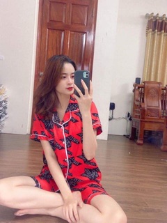 Bán sỉ bộ lụa hoạ tiết