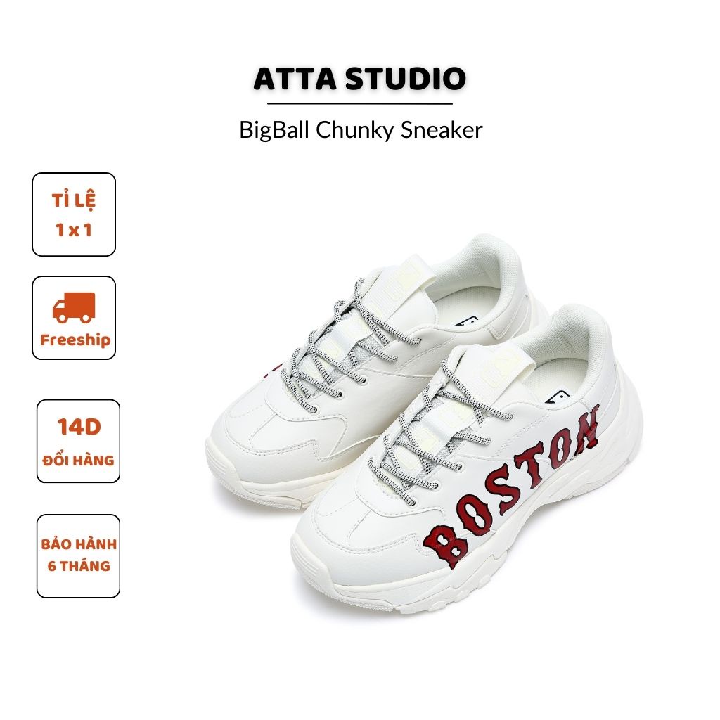 [Fullbox + bill] Giày 𝗠𝗟𝗕 Boston đế trắng tăng chiều cao, sneaker nam nữ tặng kèm box bảo vệ giày