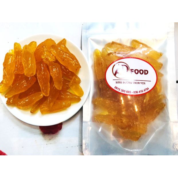 200g khoai lang Sâm sấy dẻo không đường Đà Lạt