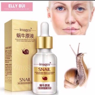 serum ốc sên chính hãng dưỡng trắng tái tạo mịn da ban đêm SNAIL - nội địa trung