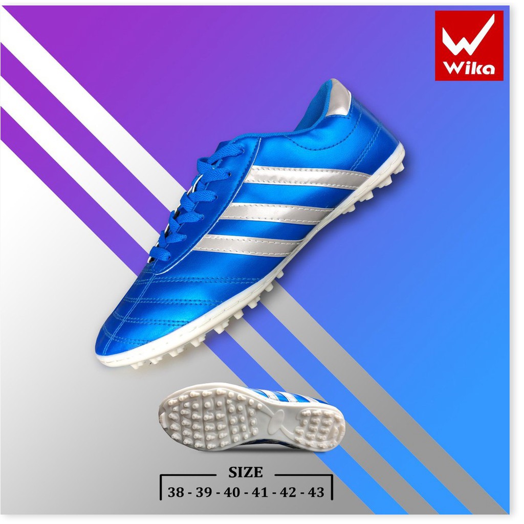 Giày đá bóng đá banh 3 Sọc ct3 Wika cao cấp