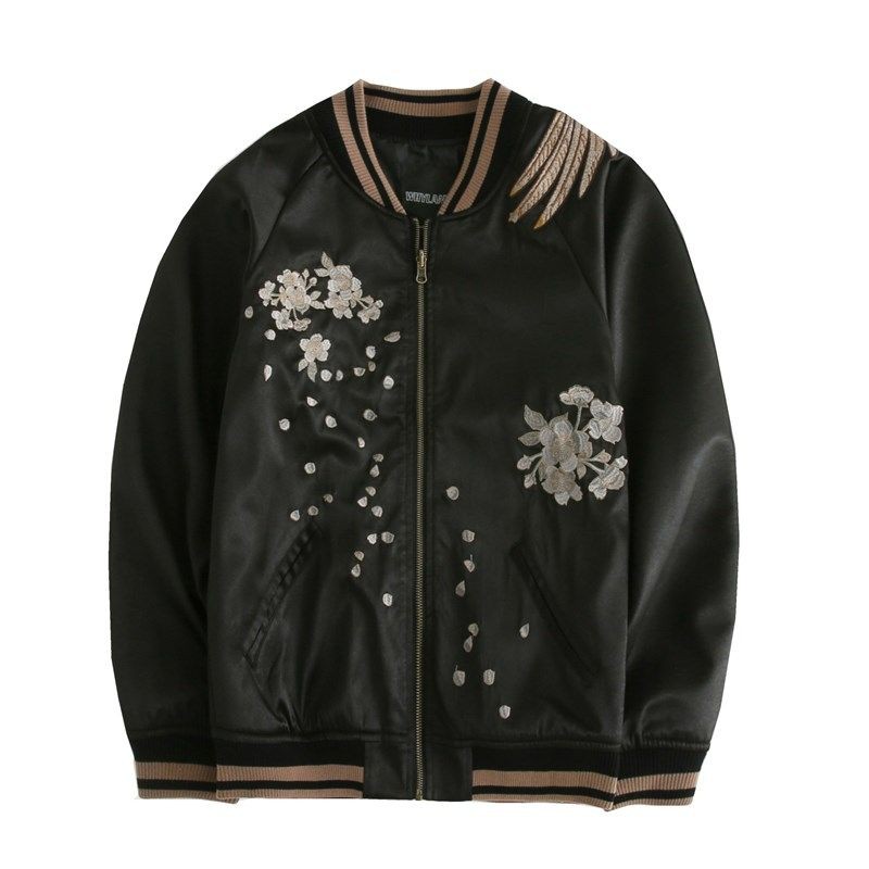 BOMBER JACKET SUKAJAN JAPAN WITH PHOENIX EMBROIDERY