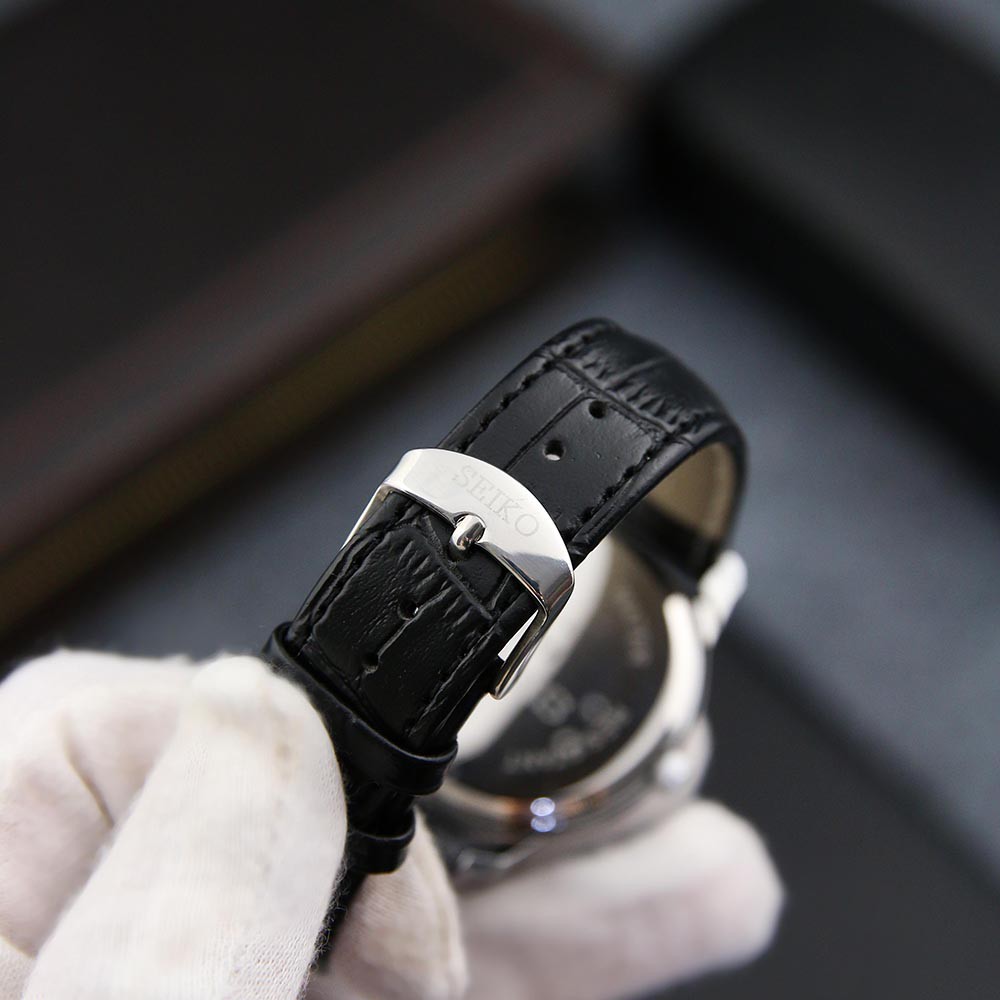 Đồng hồ nam dây da SE3235 mặt kính chống nước chống xước thiết kế lịch lãm 2 màu sang trọng | BigBuy360 - bigbuy360.vn