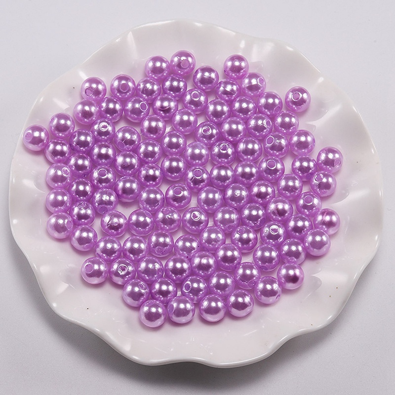 Set 400 Hạt Ngọc Trai 3mm Bằng Nhựa ABS Dành Cho Làm Trang Sức DIY