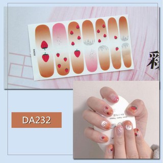 Bộ 14 miếng dán móng nghệ thuật thời trang[PN21]