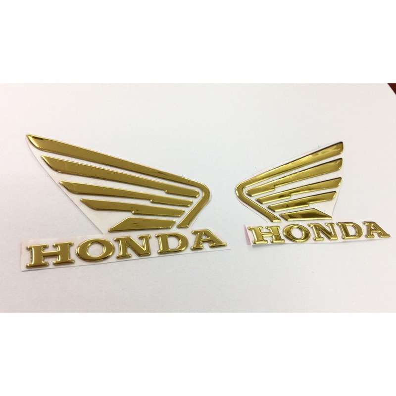 Logo tem dán cánh chim honda cao cấp trang trí xe bạn- giá 1 đôi