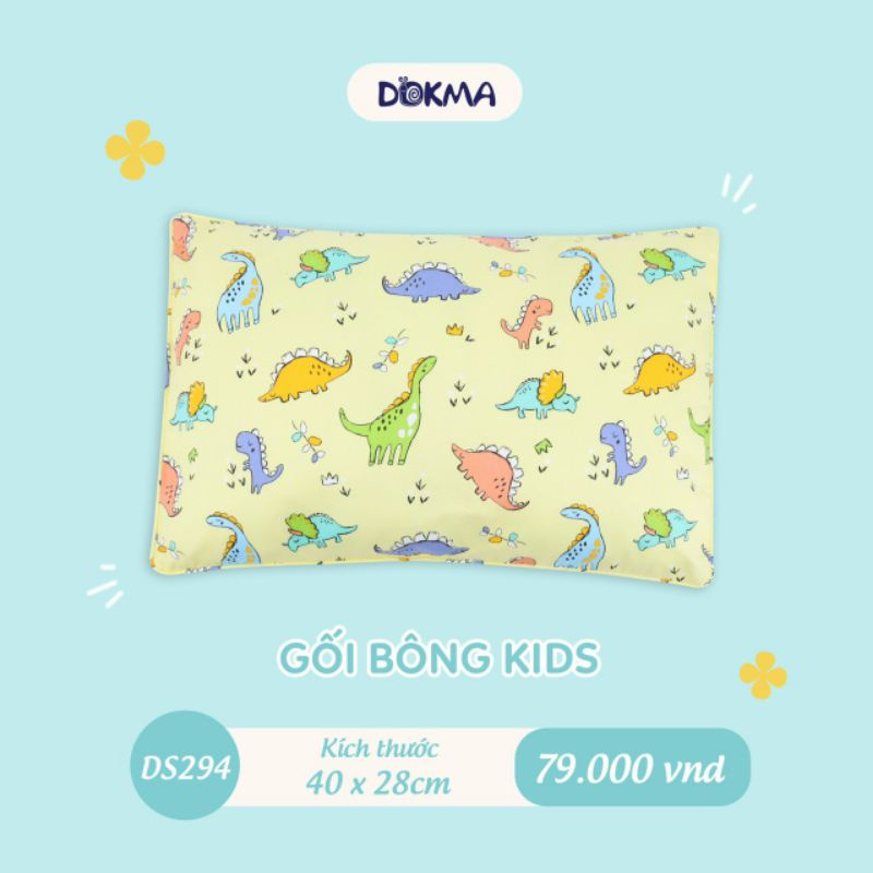 Gối bông Kids Dokma kích thước 28x40cm