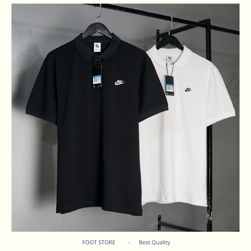 Áo polo Nike thêu basic cao cấp Áo Nike thêu nổi mới nhất