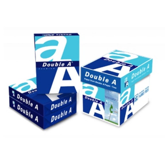 GIẤY DOUBLE A4 ĐL 80 - Giấy in A4 Double A  80g - Thái Lan Chính Hãng (500 tờ)