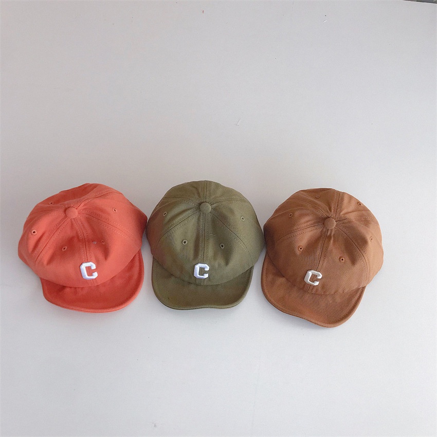 Nón Lưỡi Trai Mềm Thêu Chữ Thời Trang Xuân Hè Hàn Quốc Dành Cho Bé