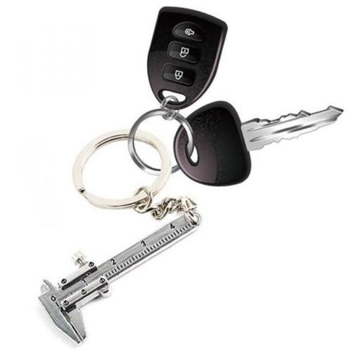 Thước kẹp mini tiện dụng, có kèm móc khóa