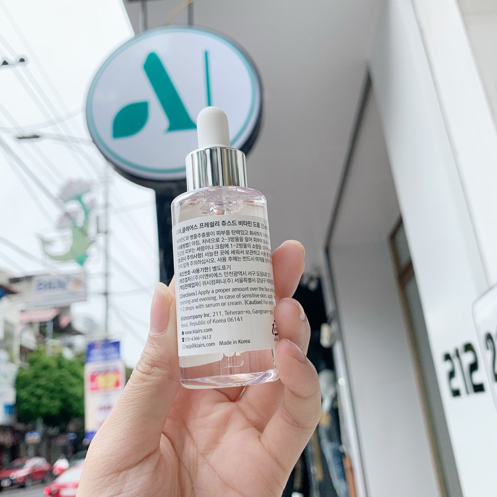 Serum Dưỡng Sáng Da Klairs Freshly Juiced Vitamin Drop 35ml