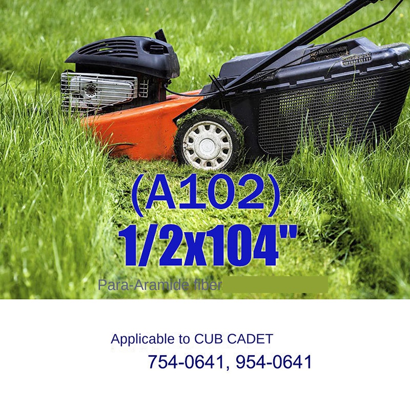 Đai Sợi Carbon Cho Máy Cắt Cỏ John Deere GX20072 754-04219,954-04219 Cub Cadet 754-0641 1 / 2x104 Inch