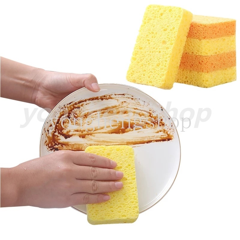 Miếng bọt biển rửa chén dày dặn thấm hút tốt