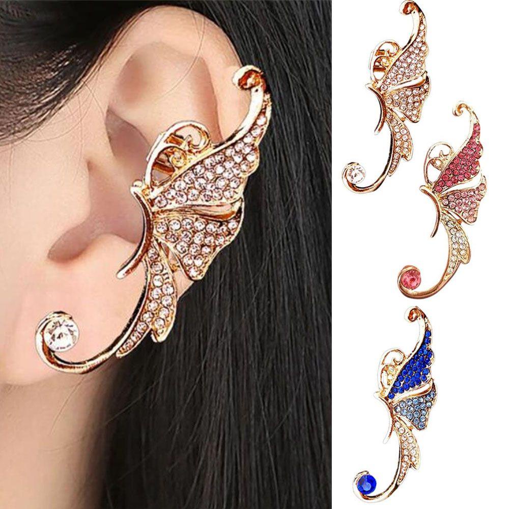 Bông Tai Hình Bướm Thiết Kế Mới Cao Cấp Thời Trang