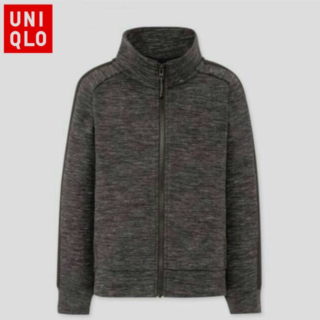 Uniqlo Áo Khoác Khóa Kéo Thấm Hút Mồ Hôi Thời Trang Dành Cho Trẻ