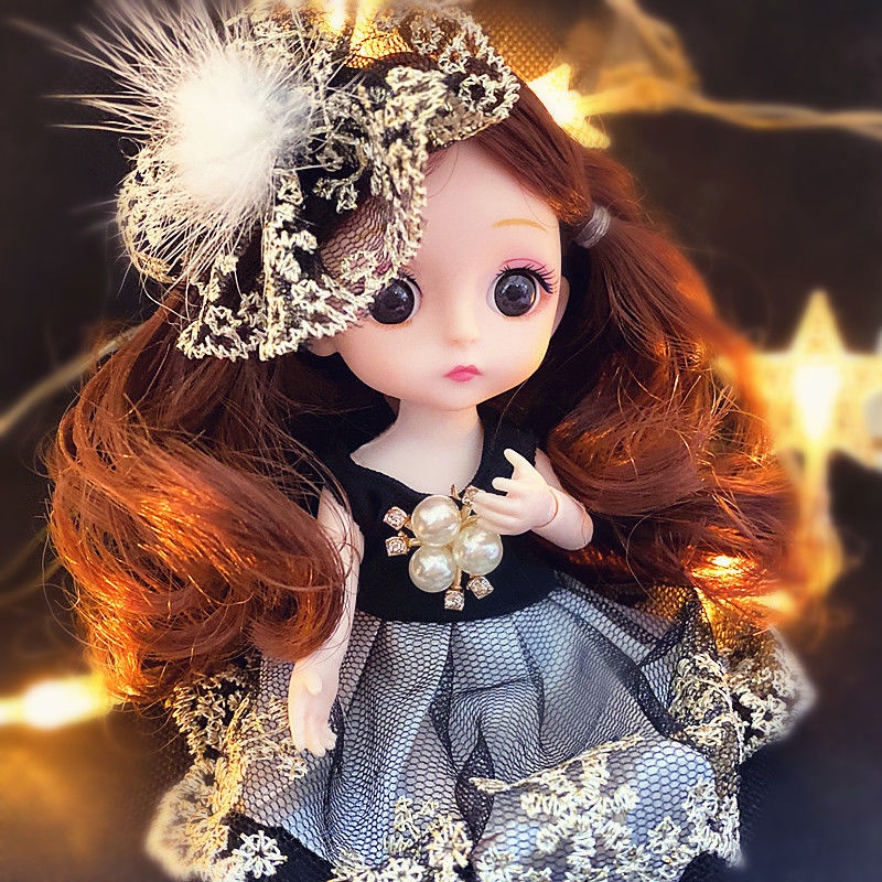 Búp bê Barbie 16cm xinh xắn