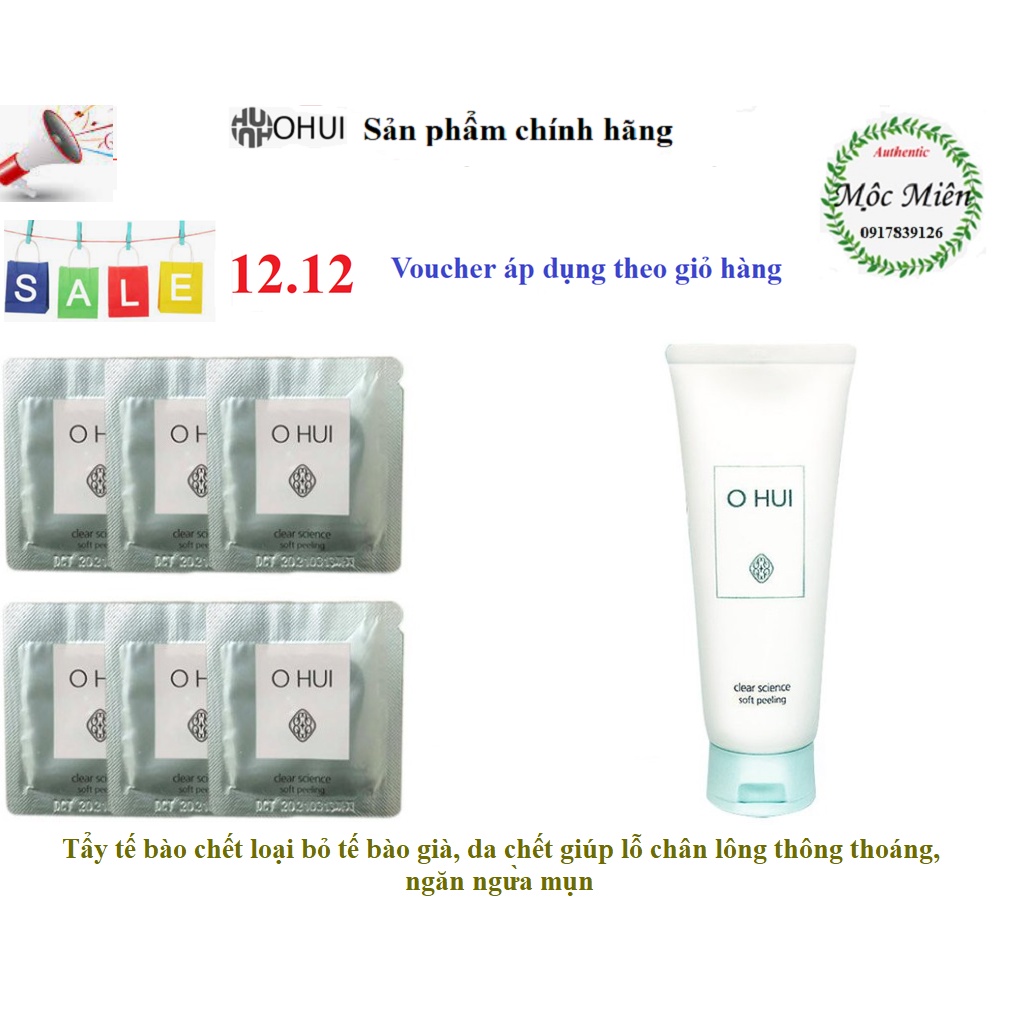 Gói tẩy tế bào chết Ohui Clear Science Soft Peeling