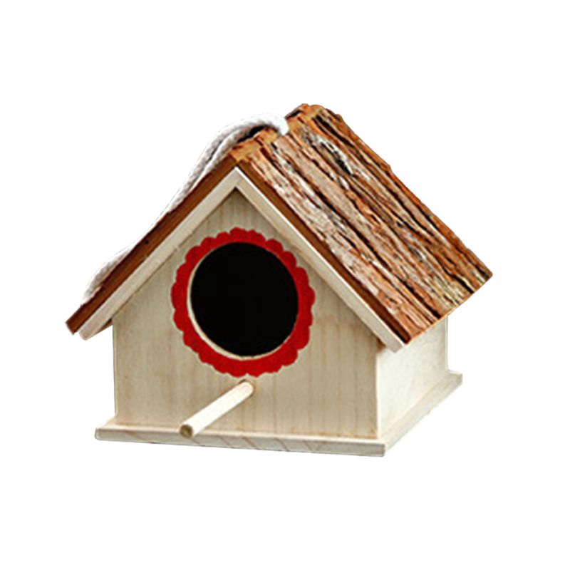 Tổ chim bằng gỗ tự nhiên chất lượng cao dùng trang trí nhà cửa