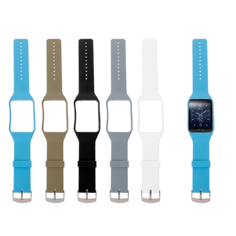 Dây Đeo Silicon Thay Thế Cho Đồng Hồ Thông Minh Gear S SM-R750