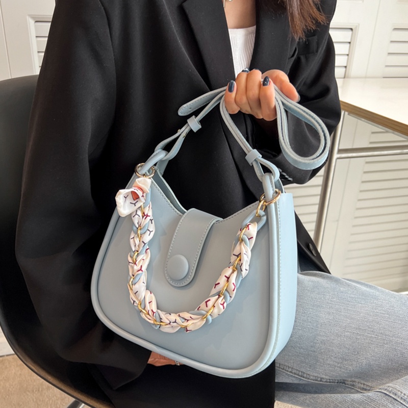 IELGY Túi Đeo Chéo Vai Bằng Lụa Thời Trang Hàn Quốc Sành Điệu Cho Nữ