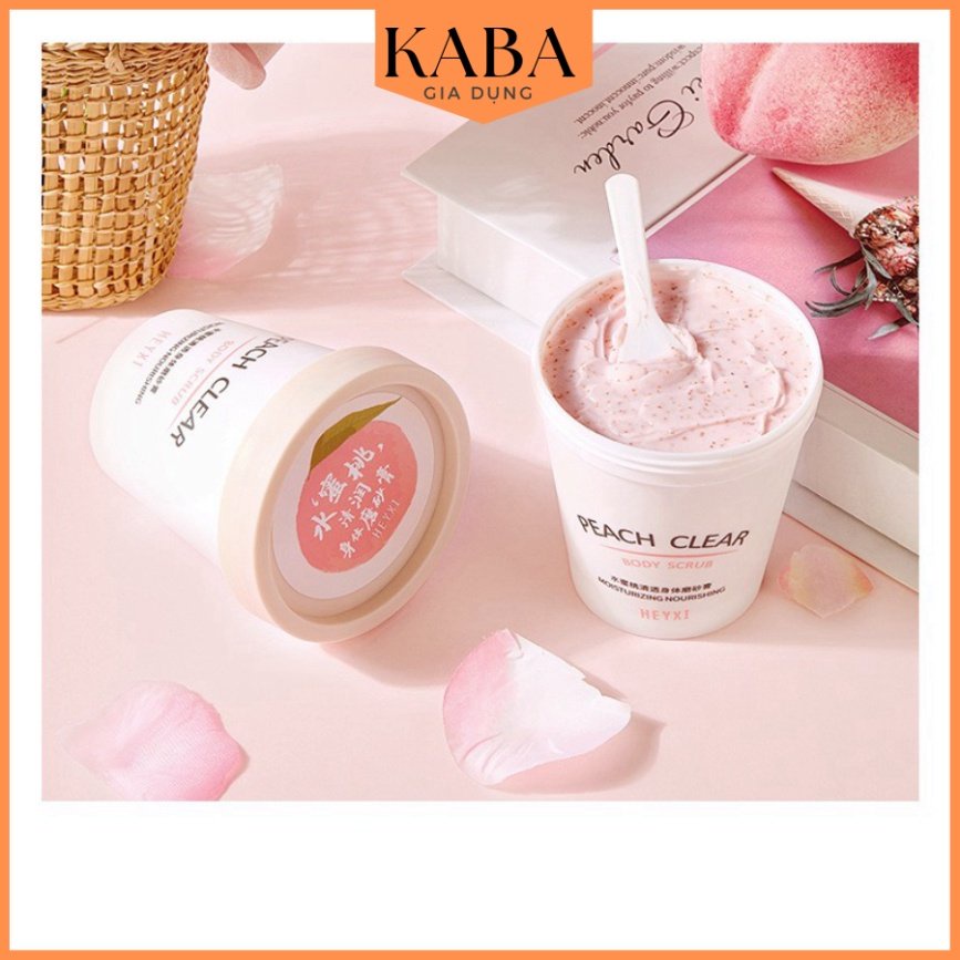 Kem Tẩy Da Chết Body Đào Peach Clear 200ML KABA