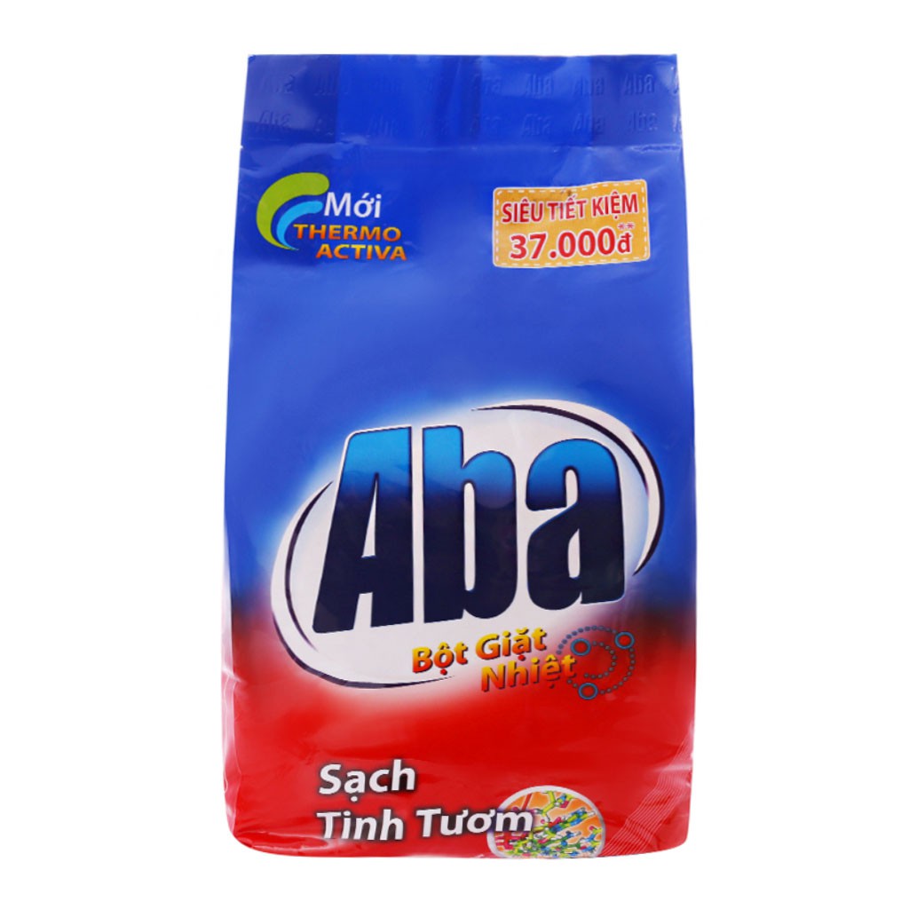 Bột Giặt Nhiệt Aba Sạch Tinh Tươm Túi 6kg