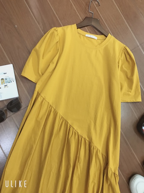 🍑 Váy thun suông đuôi cá vạt chéo | BigBuy360 - bigbuy360.vn