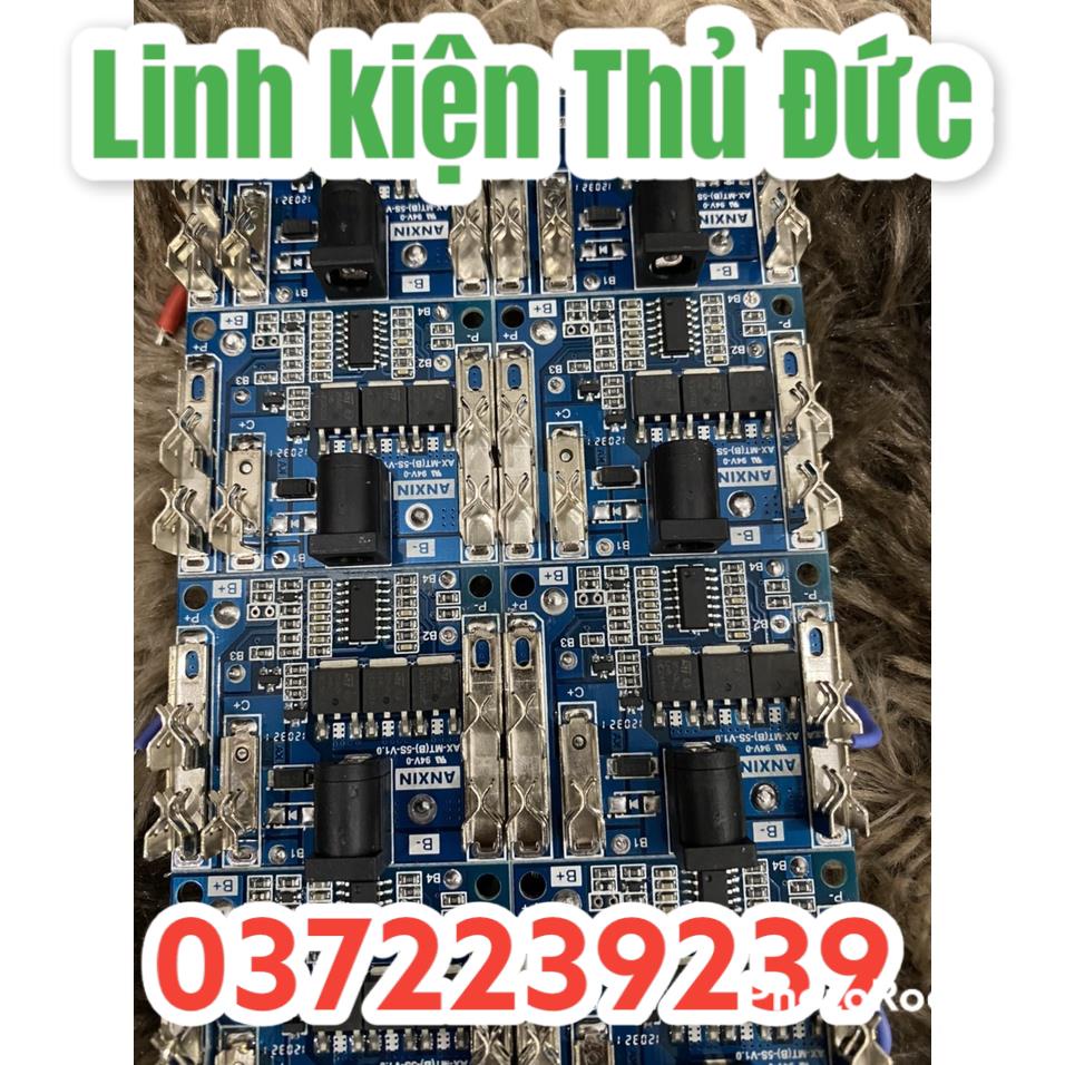 Lktd BN. Mạch Makita 5s 18V 35A, giắc sạc DC 5.5x2.1mm.