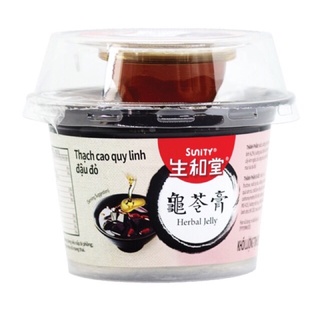Thạch cao linh quy sữa dừa