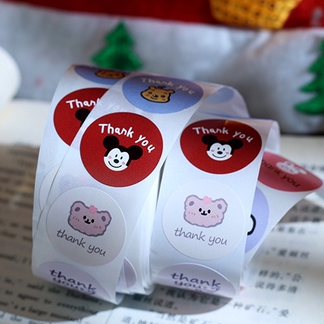 Cuộn 500 sticker khen thưởng, khích lệ động viên cho bé DUASHOP.