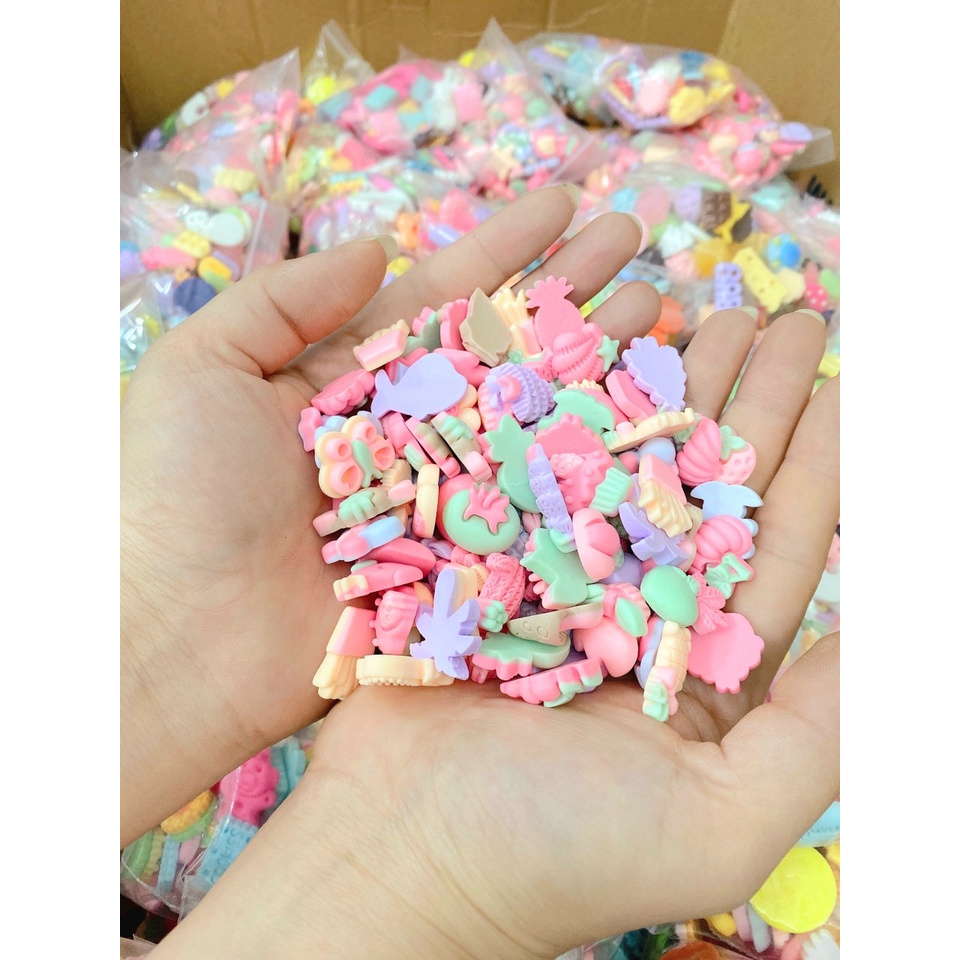 Combo 10 Charm gắn kẹp, gắn điện thoại, vật dụng cá nhân siêu cưng