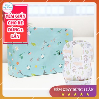 Yếm Giấy Cao Cấp Dùng Một Lần Cho Bé