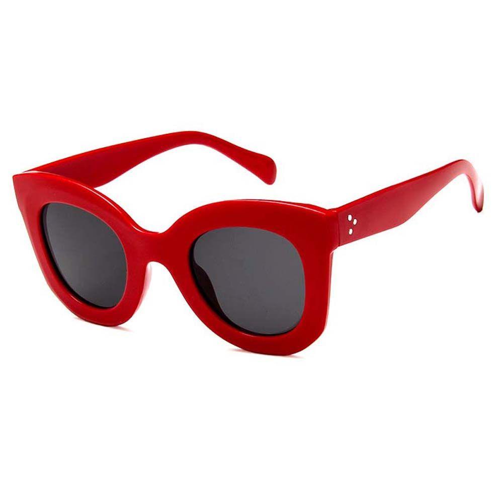 Kính Râm Nữ Chống Tia UV400 WMES15H Màu Đen Phong Cách Vintage