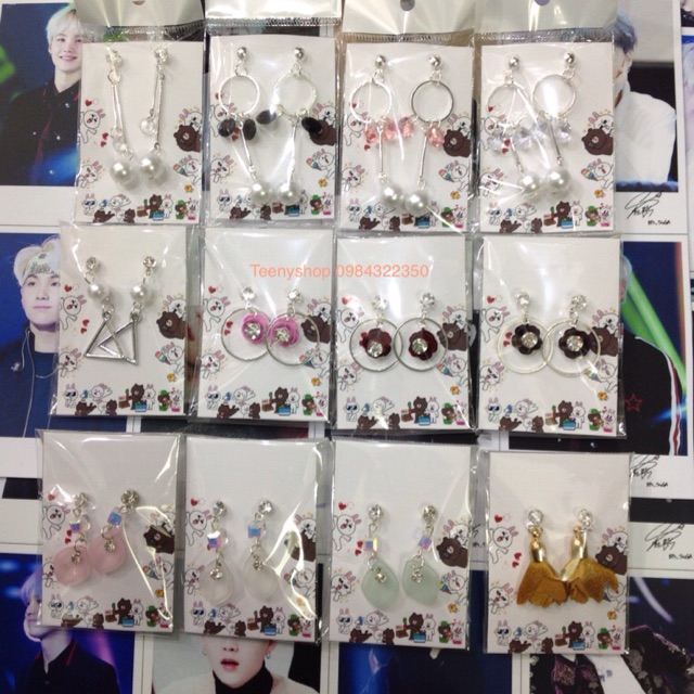 Khuyên tai kiểu dáng phong cách ( inbox mẫu bạn thích)