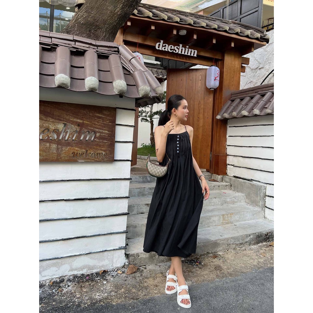 Đầm Maxi Nữ Pleated Neckline , Chất Vải kate ướt Thoải Mái , WDD000172 , SOMEHOW