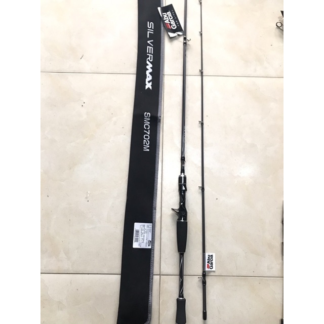 Cần lure ABu Garcia SILVERMAX có cả cần dùng máy đứng và máy ngang đồ câu cá hàng hót giá rẻ