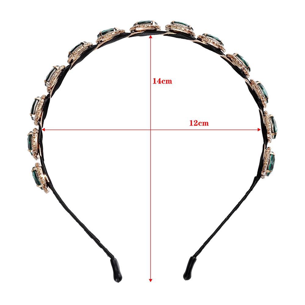 Haimeikang Thời trang Hàn Quốc Rhinestone Ngọc trai cài tóc nữ